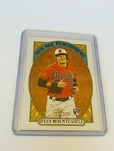 Ryan Mountcastle Rookie Card RC Orioles 2021 Topps Heritage sp insert new age 4 - £9.30 GBP