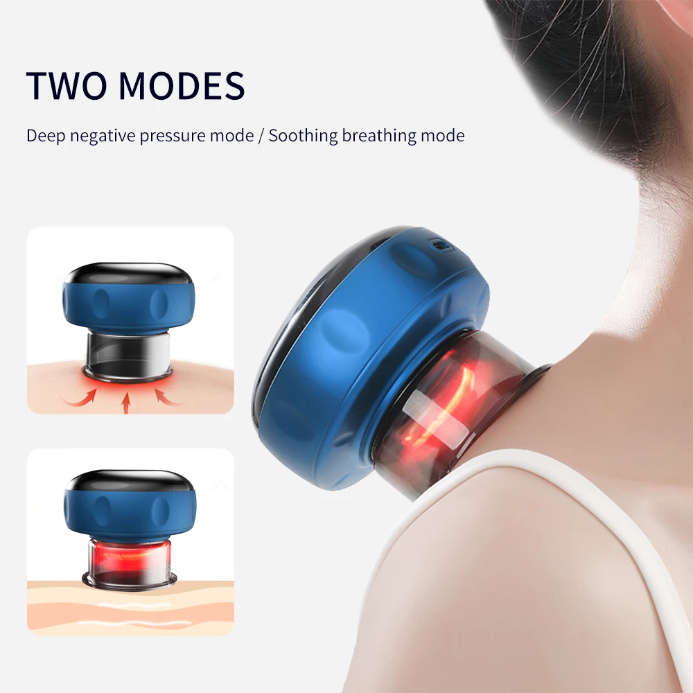 Sporting Professional Suction Cup A Electric Vacuum Cupping Therapy Gua Sha Tool - £32.07 GBP