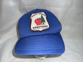 Forest Service Wenatchee National Patch On Vintage Hat FLAWS - £14.68 GBP