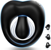 Vibrating Cock Ring Penis Erection 360° Clitoris Vibrator Sex Toys for M... - $13.25