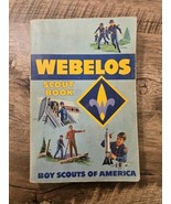 Vintage WEBELOS Scout Book - Boy Scouts of America, 1970s Printing - £6.95 GBP