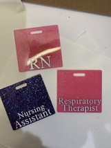Title Card - Badge Buddy  With Your Title.  Nurse, Respiratory Therapist... - £7.93 GBP