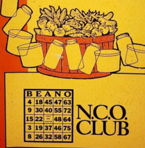 1975 Home Canning Freezing Beano NCO Club 1st Edition Farmer&#39;s Almanac V... - $19.99