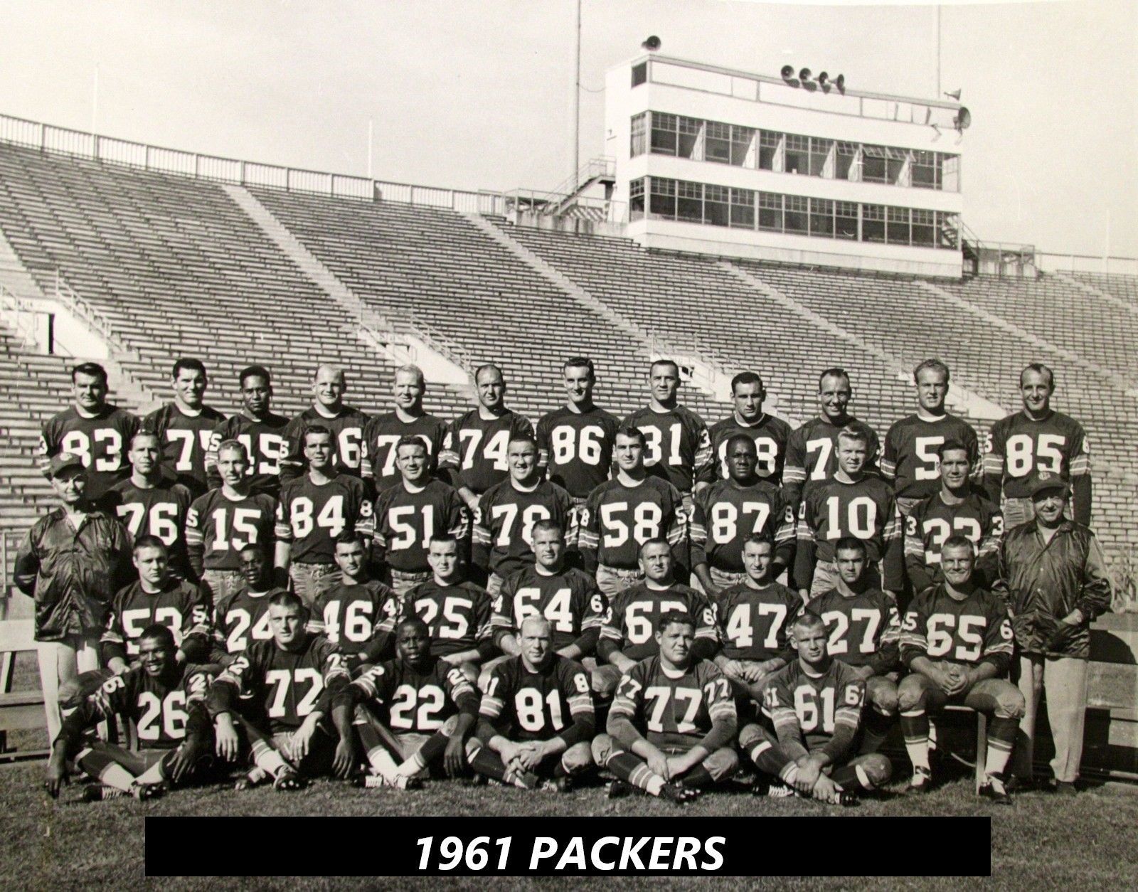 Primary image for 1961 GREEN BAY PACKERS 8X10 TEAM PHOTO FOOTBALL NFL PICTURE
