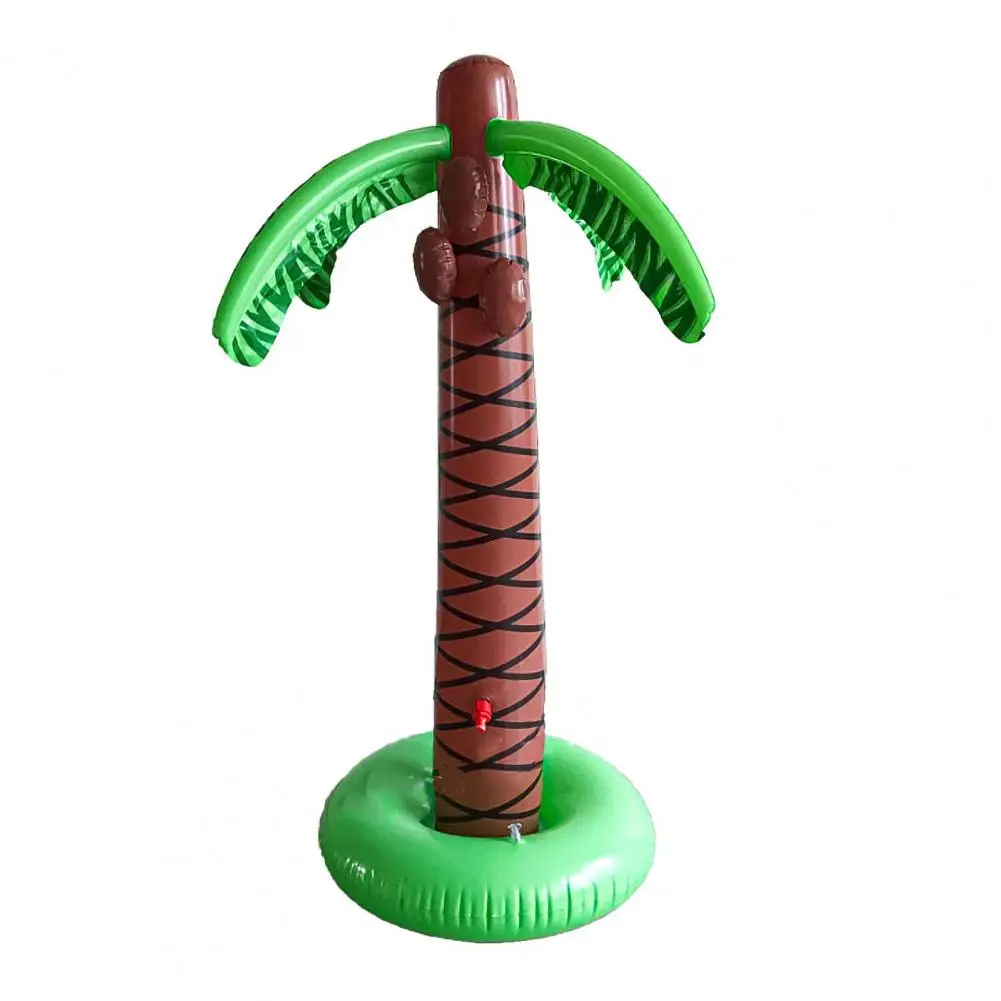 Inflatable Sprinkler Simulation Coconut Tree PVC Cute Lovely Fountain Toy Water - £21.88 GBP