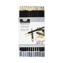 Royal &amp; Langnickel sketching artist pencils - set of 12 drawing pencils ... - $10.00