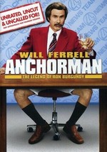 Anchorman The Legend of Ron Burgundy DVD Unrated Uncut Uncalled for - £0.78 GBP