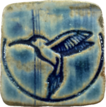 Hummingbird Handmade Ceramic Refrigerator Magnet - $12.00