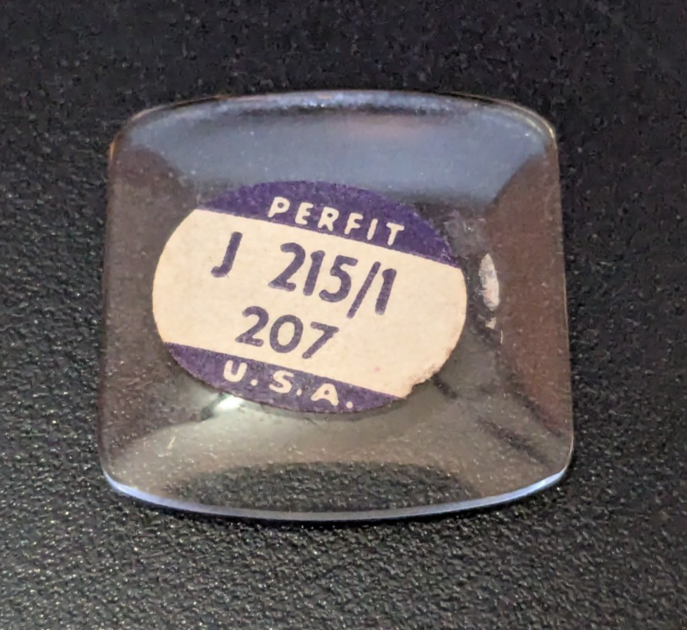 NOS Perfit J 215/1 207 Watch Crystal 21.5 x 20.7 mm - $18.80