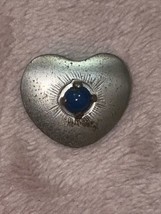 Original German WW 2 Tinnie Heart Pin￼ - $7.70