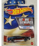Mattel 2019 Hot Wheels Stars &amp; Stripes 71 Plymouth Hemi Cuda 2/10 New Se... - $8.73 CAD