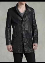 John Varvatos Zip &amp; Snap Jacket With Concealed Hood. EU 50 USA 40. NEW - £345.99 GBP