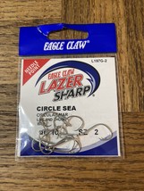 Eagle Claw Razer Sharp Circle Sea Hook Size 2 - £11.68 GBP