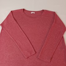 Pink Lily Women's Round Neck Long Sleeve Blouse Top Size Large image 9