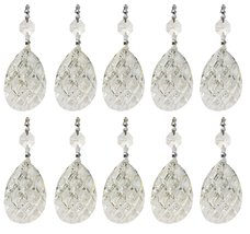 Royal Designs Replacement Chandelier Clear Crystal Prism K9 Quality Large Diamon - $39.19 CAD
