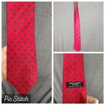 Brooks Brothers Makers Geometric Squares All Silk Neck Tie Men&#39;s 57&quot; - $18.08