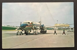 1950&#39;s Postcard - Arriving By Delta Airlines  - $3.55