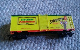 VTG Franco-American Campbells Spaghettios Train Boxcar Life Like 1982 - £11.97 GBP