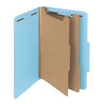 Smead 100% Recycled Pressboard Classification File Folder, 2 Dividers, 2... - £50.56 GBP