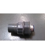 3/4&quot; LIQUID TIGHT STRAIGHT MALE CONNECTOR; PVC COATED - £23.39 GBP