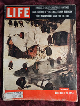 Life December 27 1954 Bruegel Christmas Swiss Family Robinson George Gobel - £10.79 GBP