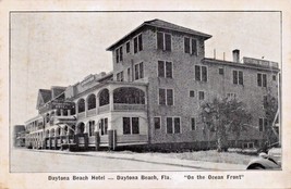 Daytona Florida Beach ~ 1938 PMK Hotel-On L&#39;Océan Front-Postcard-
show origin... - £9.28 GBP