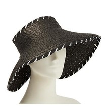 Sassy Jones LaLa Braided Rollup Visor (BLACK/WHITE, ) 796413. - $14.56