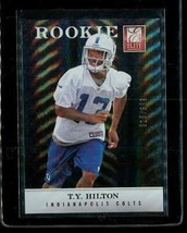 2012 Panini Elite Rookie Holo Football Card #180 Ty Hilton Indianapolis Colts Le - £3.88 GBP