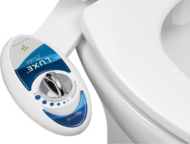Fresh Water Non-Electric Bidet Toilet Seat Attachment, Luxe Bidet Neo 110 (Blue - £32.98 GBP