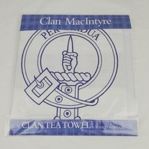 Scottish Tea Towel Clan MacIntyre Dishcloth 100% Cotton Made In Scotland... - £9.00 GBP