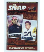 Todd Haley Signed 2009 The Snap Magazine Kansas City Chiefs Head Coach - $24.74