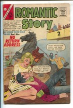 Romantic Story #66 1963- Charlton-horse race cover-spicy art-G - $37.59