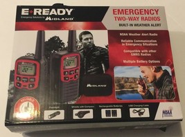 HOME/AUTO MIDLAND EX37VP WEATHER EMERGENCY DISASTER 2-WAY RADIO KIT RECH... - $1,219.79 MXN