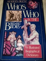 Lecteurs Digest &quot; Who&#39;s Who En The Bible &quot;, Couverture Rigide &#39;94 - £18.69 GBP