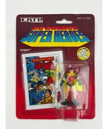 MOC 1990 ERTL DC SUPER HEROES ROBIN 3&quot; METAL DIE CAST FIGURE #726 - $12.99 CAD