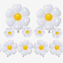 Daisy Delight Balloons - Whimsical White Flower Decorations for Memorable Daisy - $24.74