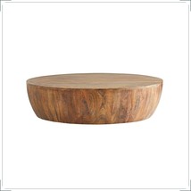 Furniture BoutiQ Solid Wood Round Coffee Table | Living Room Table - £1,797.45 GBP