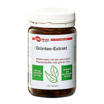 GREEN TEA EXTRACT Dr.Wolz capsules 120 pieces - $94.00