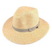Men&#39;s Natural Tan Safari Hat Woven Paper Straw Outback M-XL Unisex Olive... - £20.77 GBP