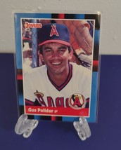 1988 Donruss Baseball Card Gus Polidor California Angels #356 - £1.43 GBP