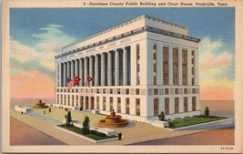 Davidson County Public Building &amp; Court House Nashville TN Postcard PC381 - £3.92 GBP