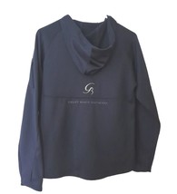 Navy Blue Zip Up Long Sleeve Hoodie Nantucket Galley Beach GB Women&#39;s Sz Medium - £8.42 GBP