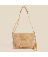 Fame Tight Woven Envelope Clutch Bag - $31.04