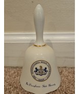 Penn State &quot;The Pennsylvania State University 1855&quot; Hand Bell, White 5&#39;&#39;... - $550.21 MXN