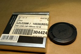 E39 39mm Leica Leitz Front Lens Cap for M 50mm 35mm f2 14038 LELC39M - £50.30 GBP