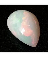 Pear Shape Opal, 11.54 Cts, No Treatment, Ethiopian Opal, White Opal ,Ra... - $820.62 CAD