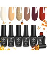 Beetles Modern Retro Fall Color 6 Gel Polish Set CL501-NIB - $15.88