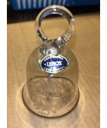 1984 Lenox Hand Blown Lead Crystal Christmas Bell - $27.37 CAD