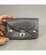 Vintage Gray Groom Leather Wallet/Clutch - 3 Pockets - €17,05 EUR