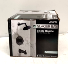 Glacier Bay Dorind 1-Handle 1-Spray Tub/Shower Faucet Matte Black HD873X... - $114.74